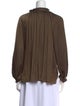Zadig & Voltaire Tie Neck Long Sleeve Blouse