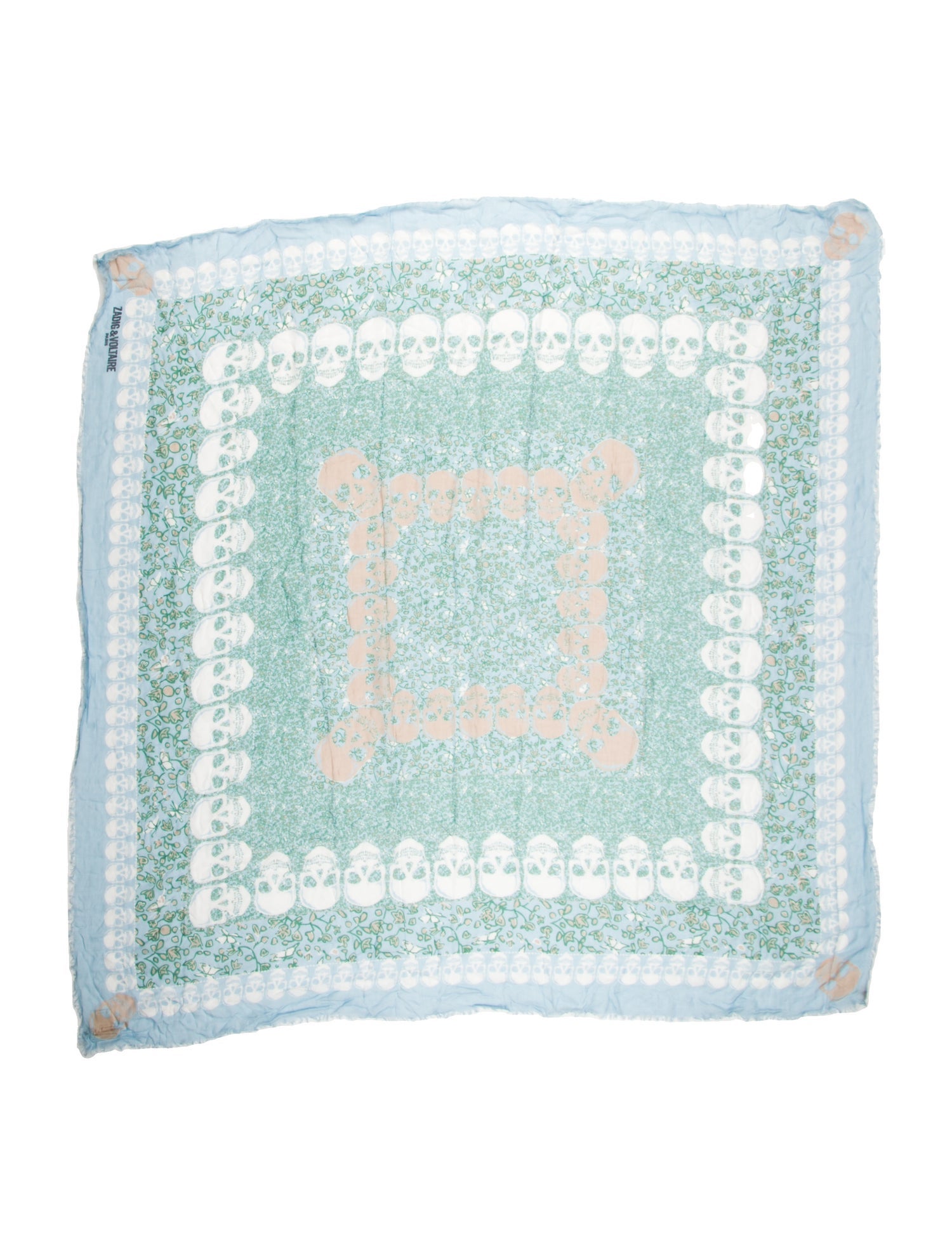 Zadig & Voltaire Silk Printed Scarf