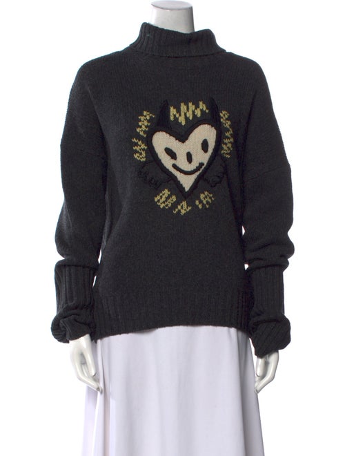 Zadig & Voltaire Wool Graphic Print Sweater