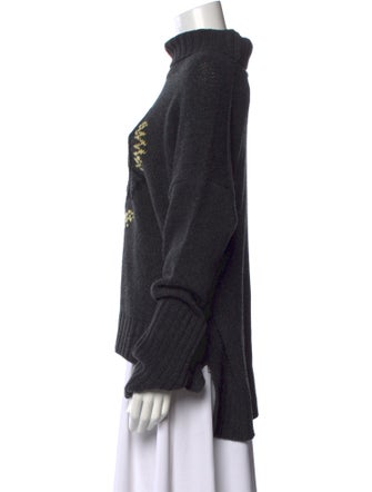 Zadig & Voltaire Wool Graphic Print Sweater