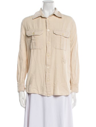 Zadig & Voltaire Long Sleeve Button-Up Top