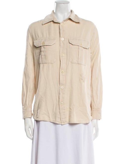 Zadig & Voltaire Long Sleeve Button-Up Top