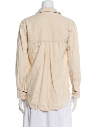 Zadig & Voltaire Long Sleeve Button-Up Top