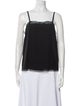 Zadig & Voltaire Silk Square Neckline Top