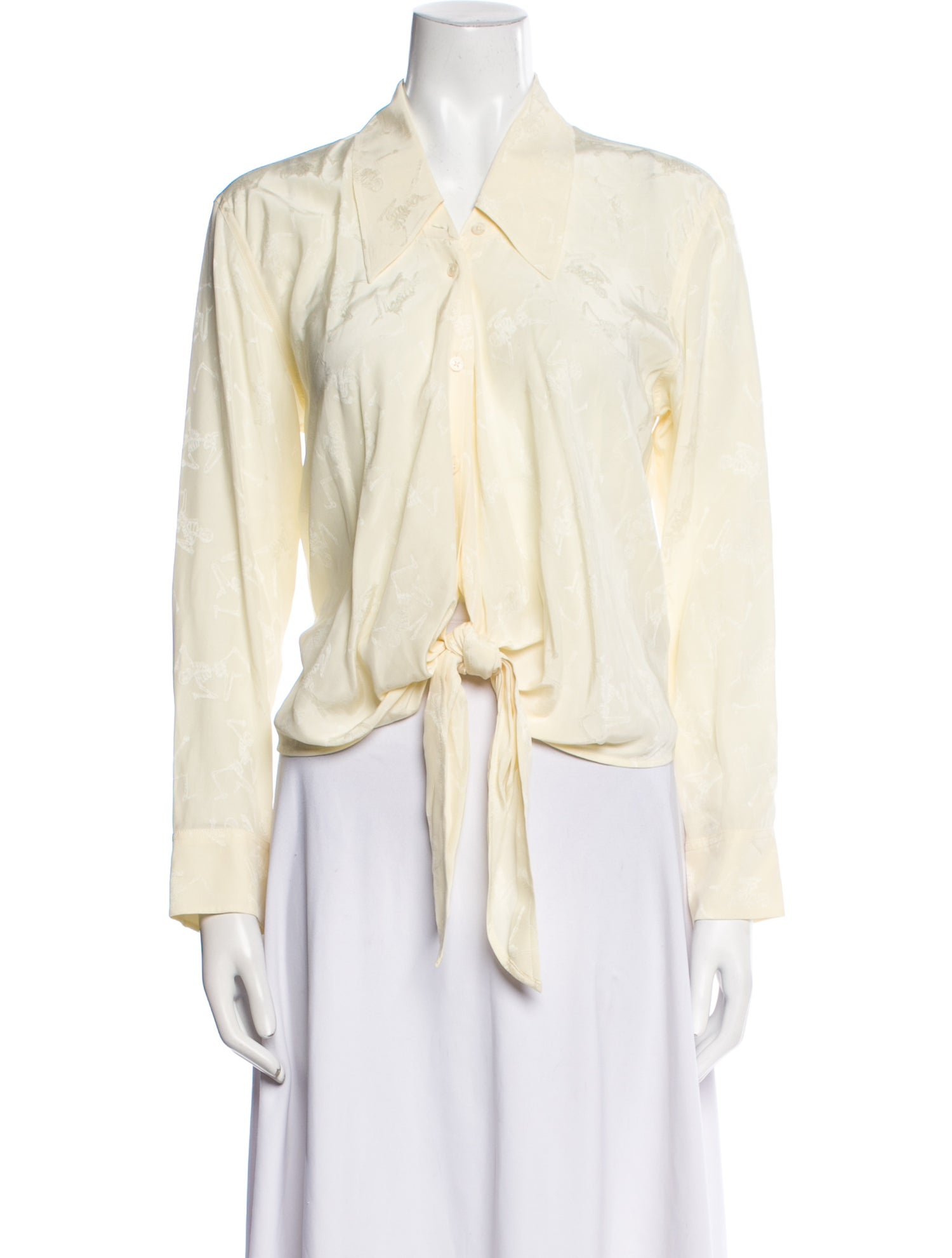 Zadig & Voltaire Silk V-Neck Blouse