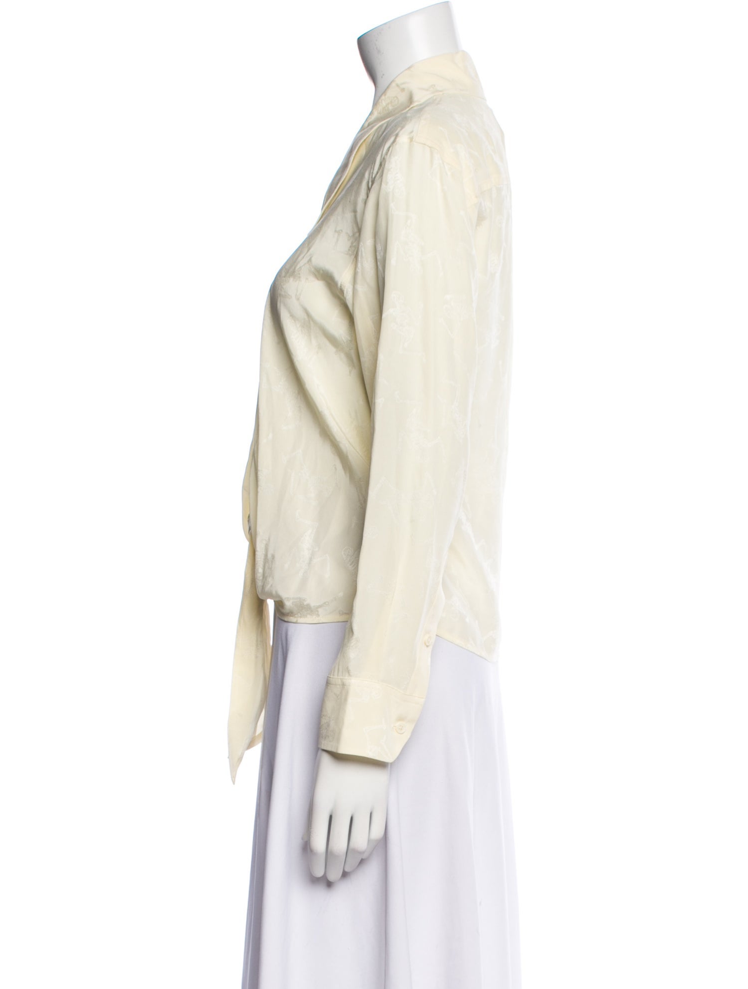 Zadig & Voltaire Silk V-Neck Blouse
