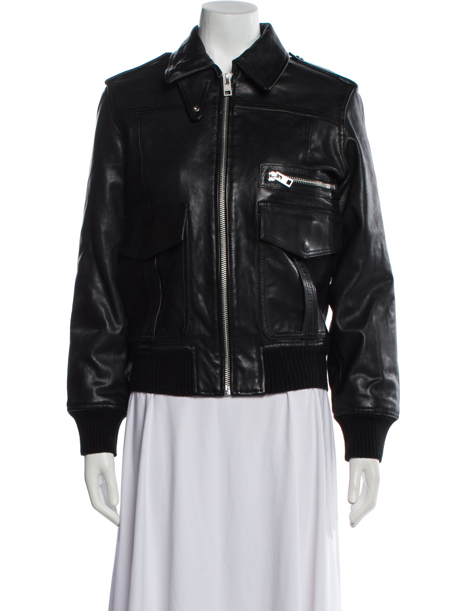 Zadig & Voltaire Leather Biker Jacket