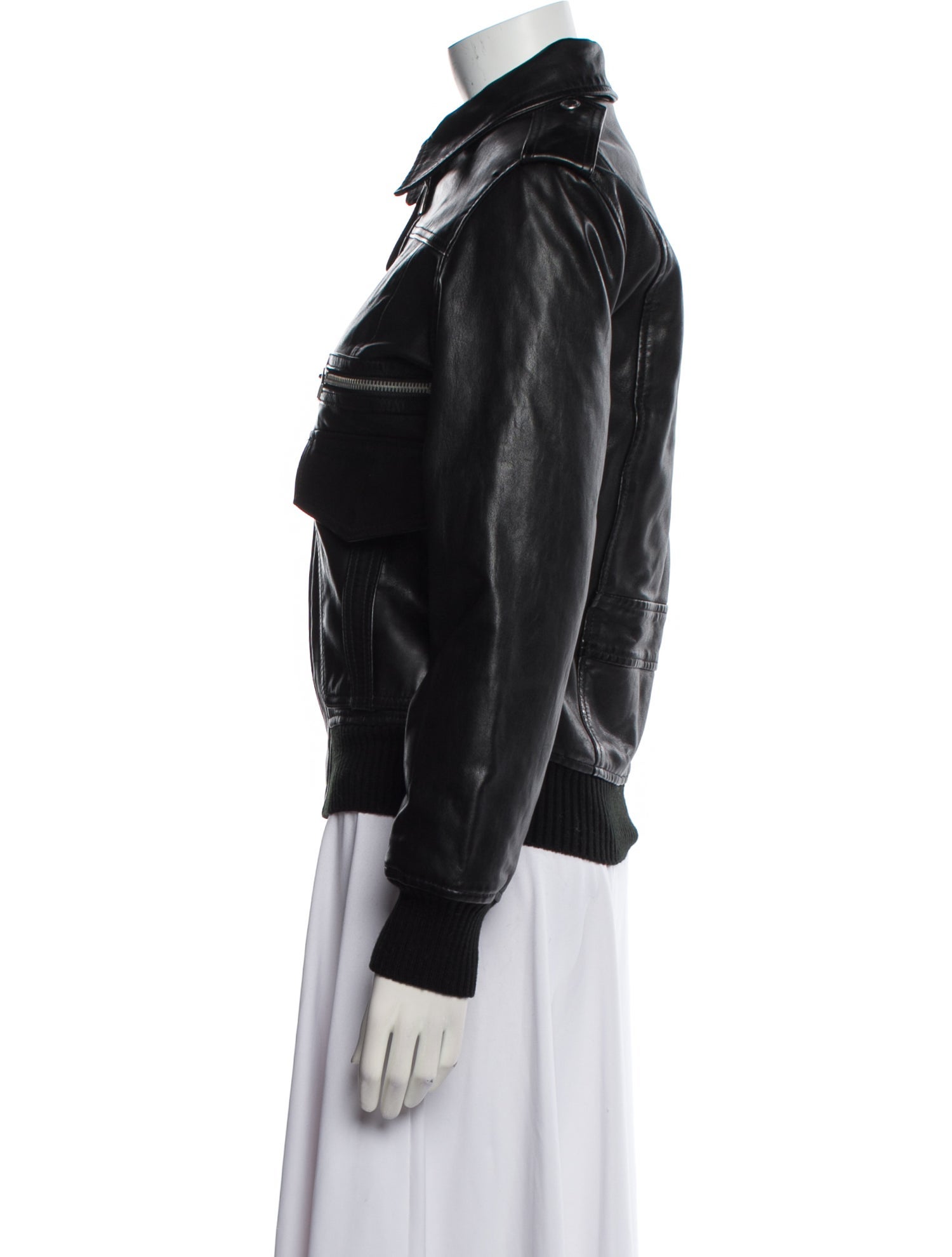 Zadig & Voltaire Leather Biker Jacket