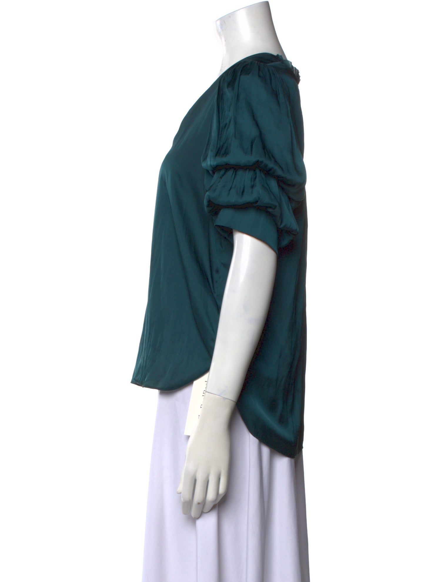 Zadig & Voltaire V-Neck Short Sleeve Blouse