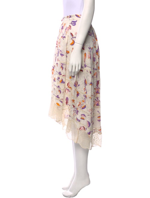 Zadig & Voltaire Printed Midi Length Skirt