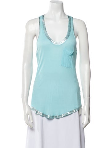 Zadig & Voltaire Tops Scoop Neck Sleeveless Top XXS