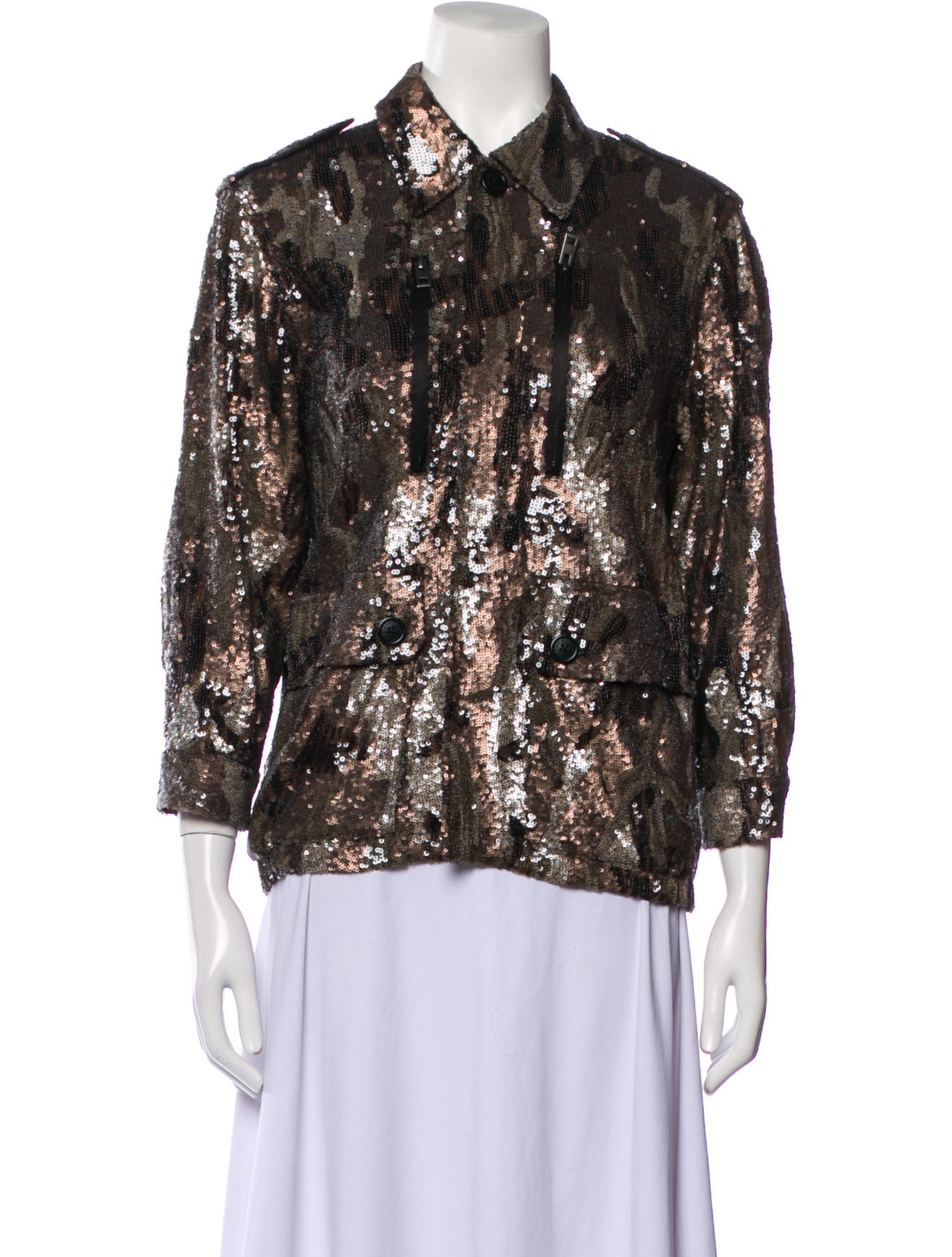 Zadig & Voltaire Printed Evening Jacket