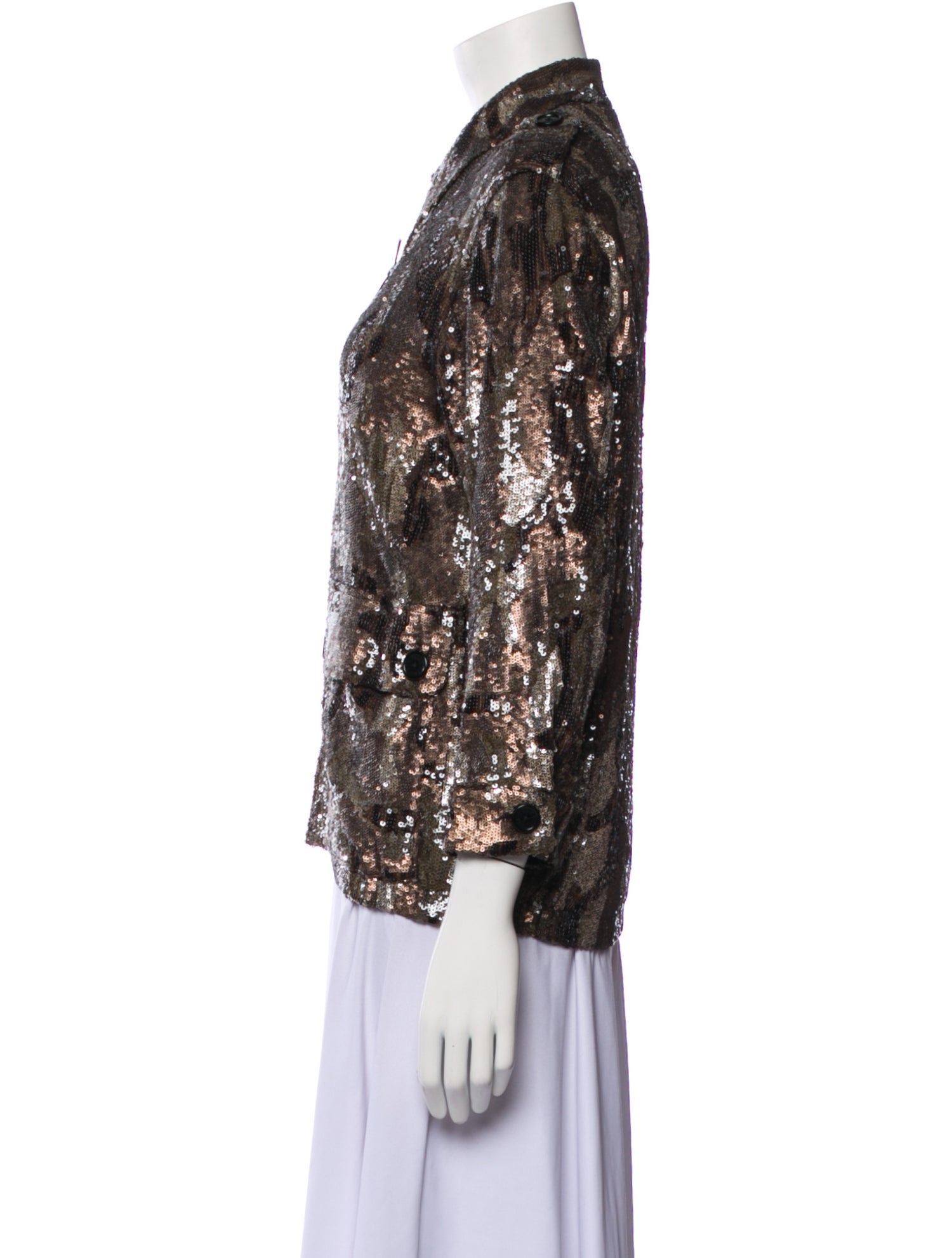 Zadig & Voltaire Printed Evening Jacket