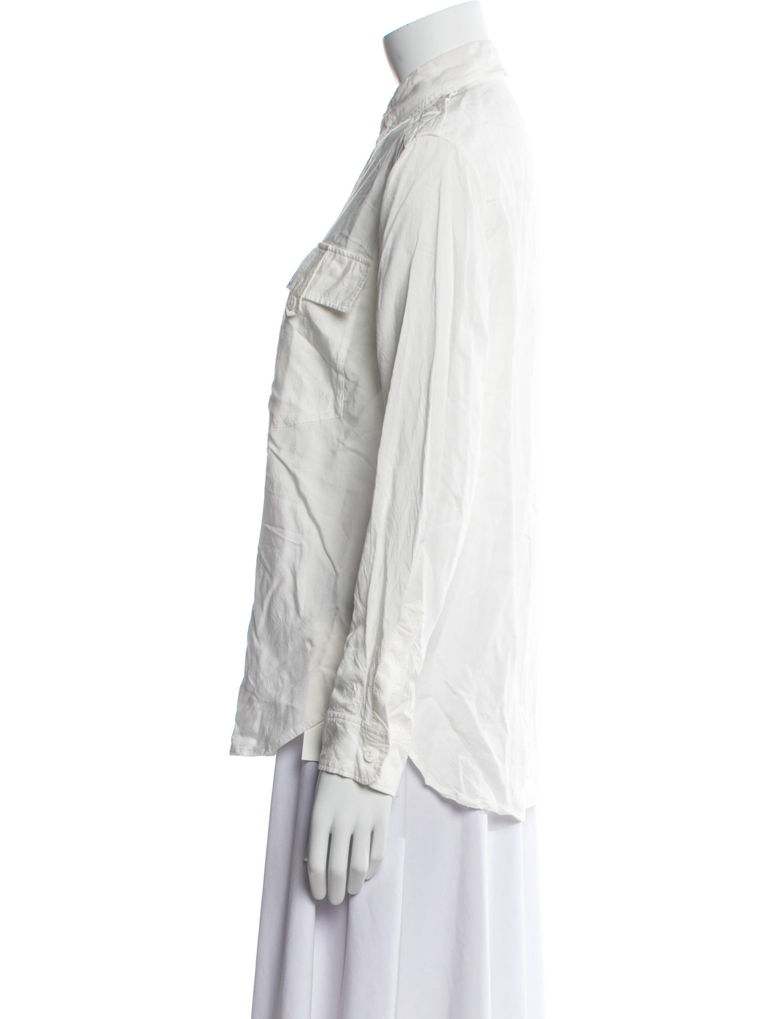 Zadig & Voltaire Long Sleeve Button-Up Top