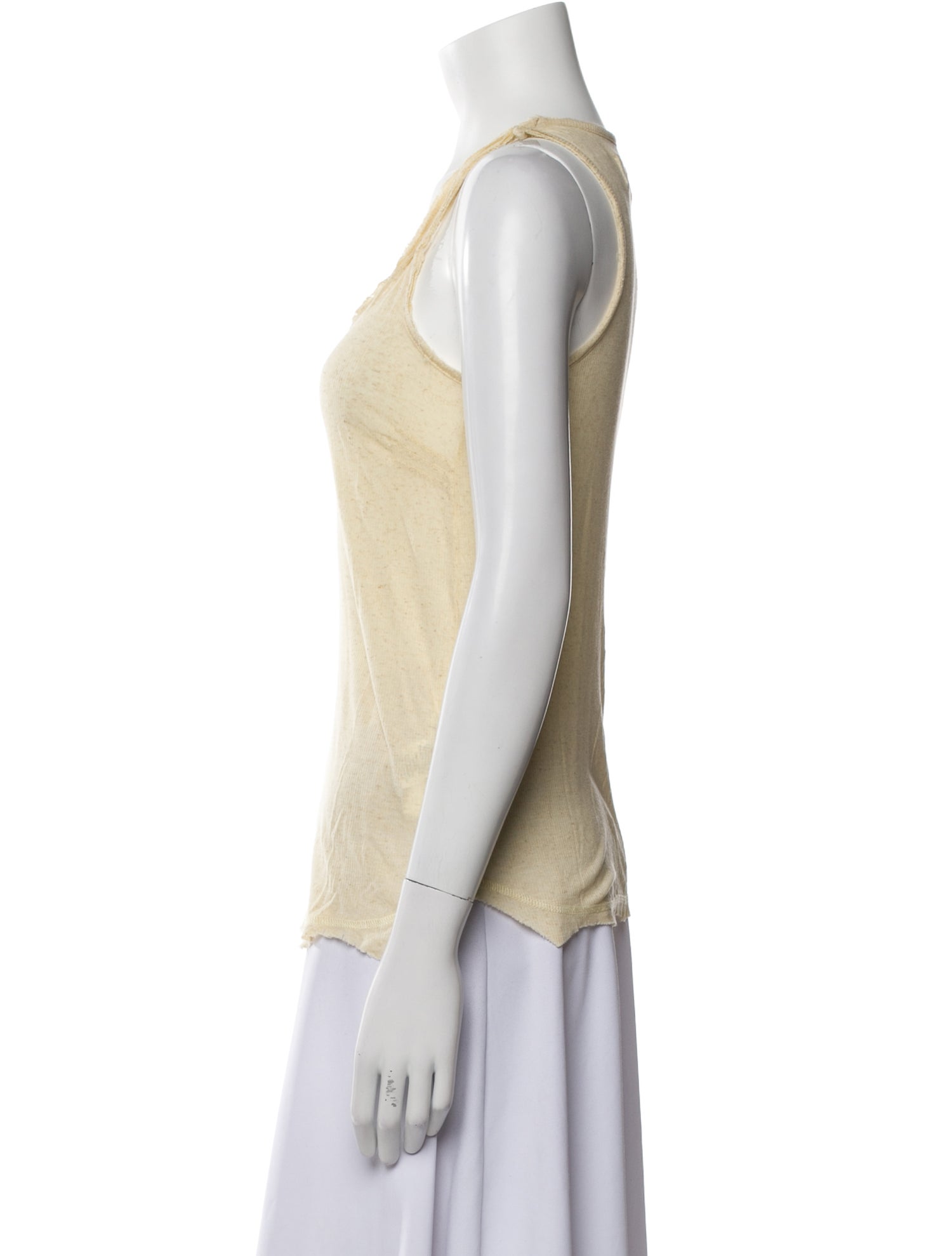 Zadig & Voltaire Scoop Neck Sleeveless Top