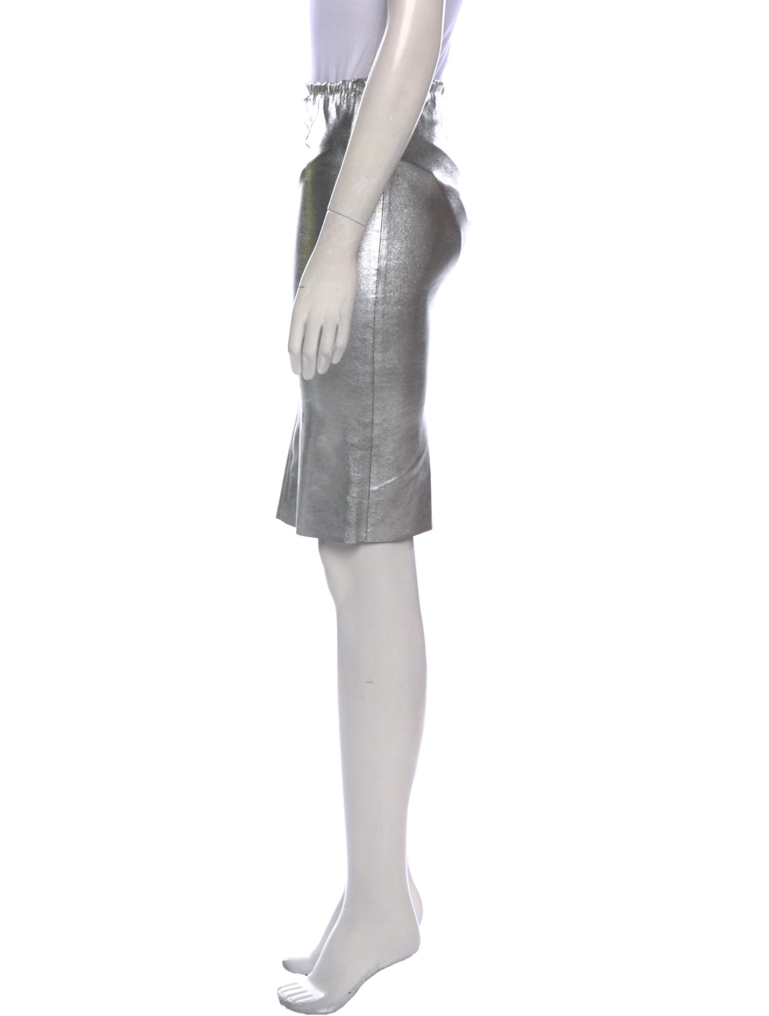 Zadig & Voltaire Leather Knee-Length Skirt