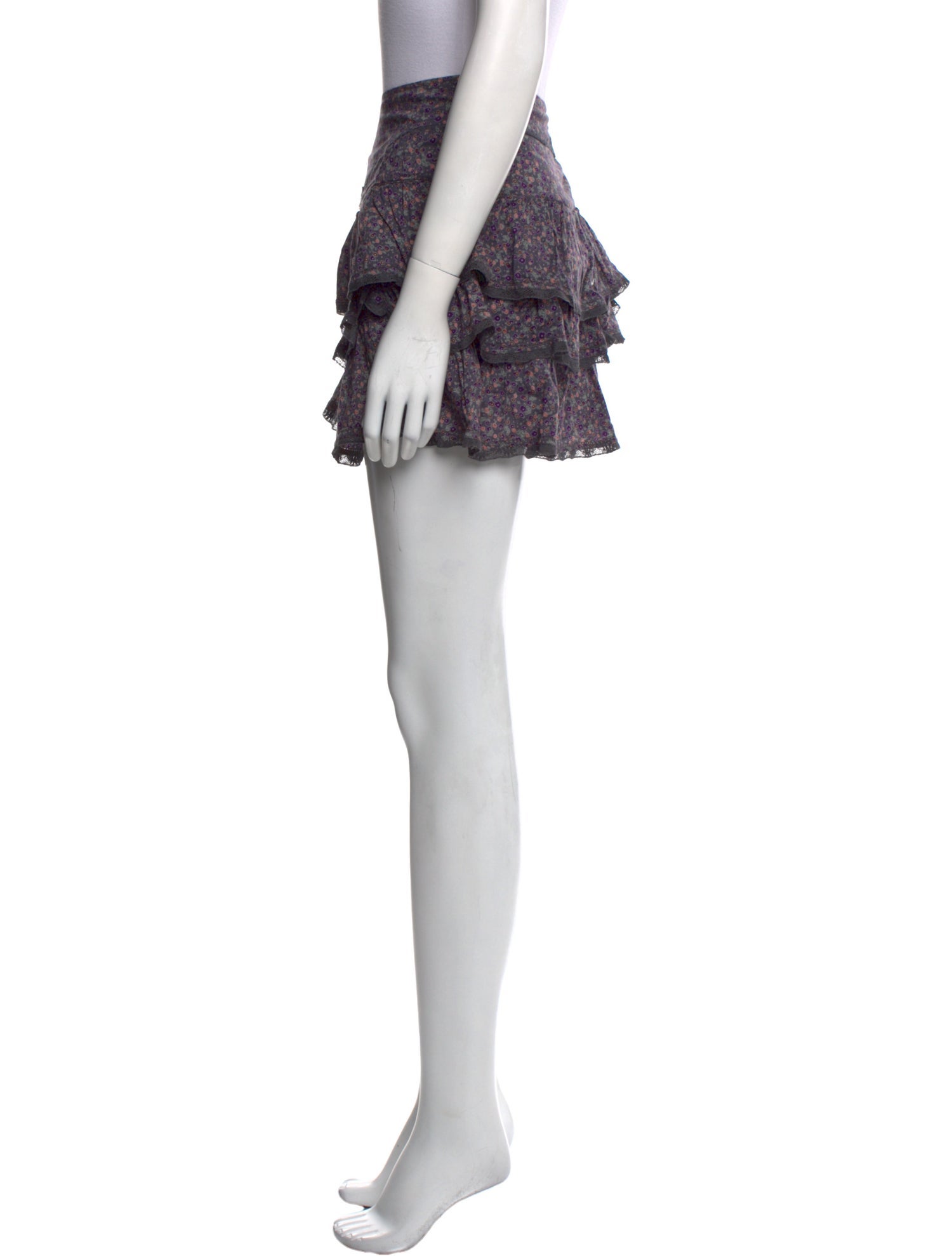 Zadig & Voltaire Printed Mini Skirt