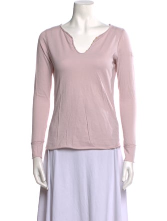 Zadig & Voltaire V-Neck Long Sleeve Top