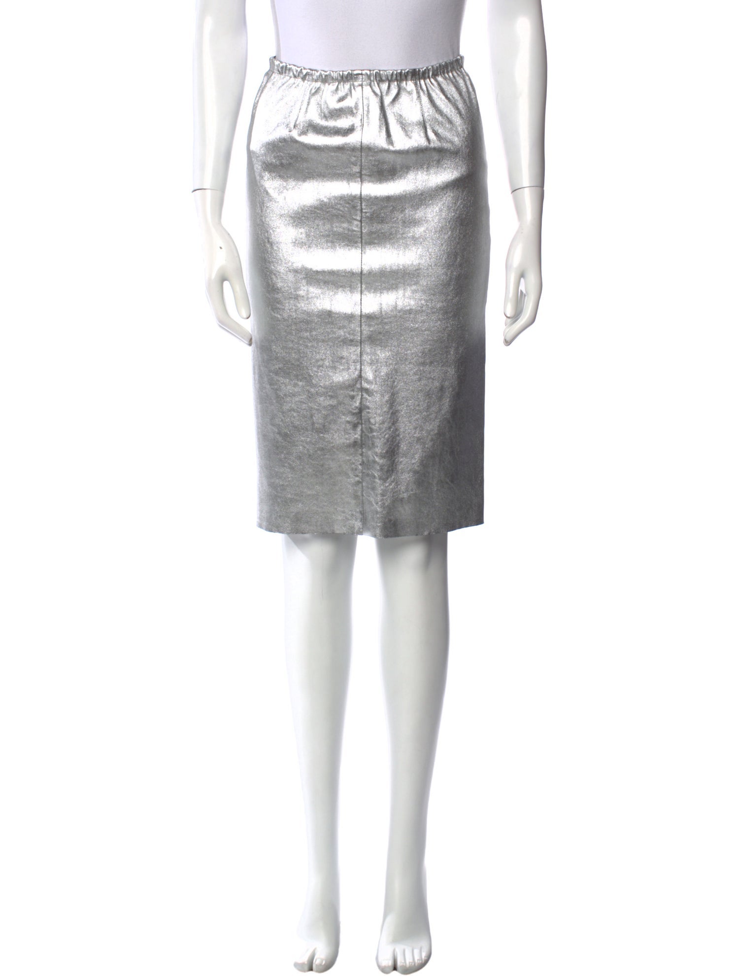 Zadig & Voltaire Leather Knee-Length Skirt