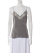 Zadig & Voltaire Silk V-Neck Top