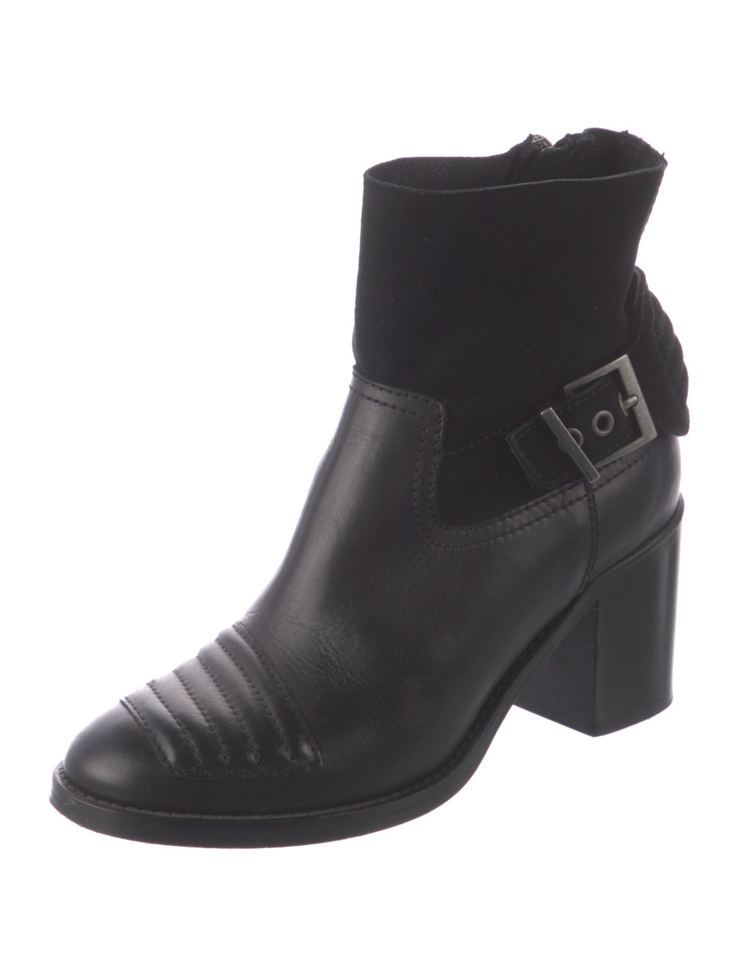 Zadig & Voltaire Leather Sock Boots