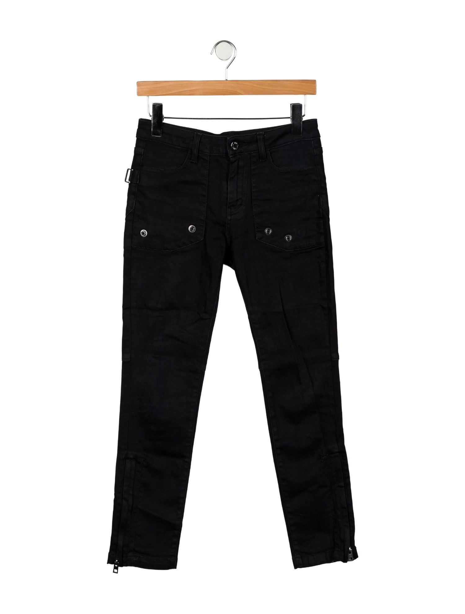 Zadig & Voltaire Mid-Rise Straight Leg Jeans