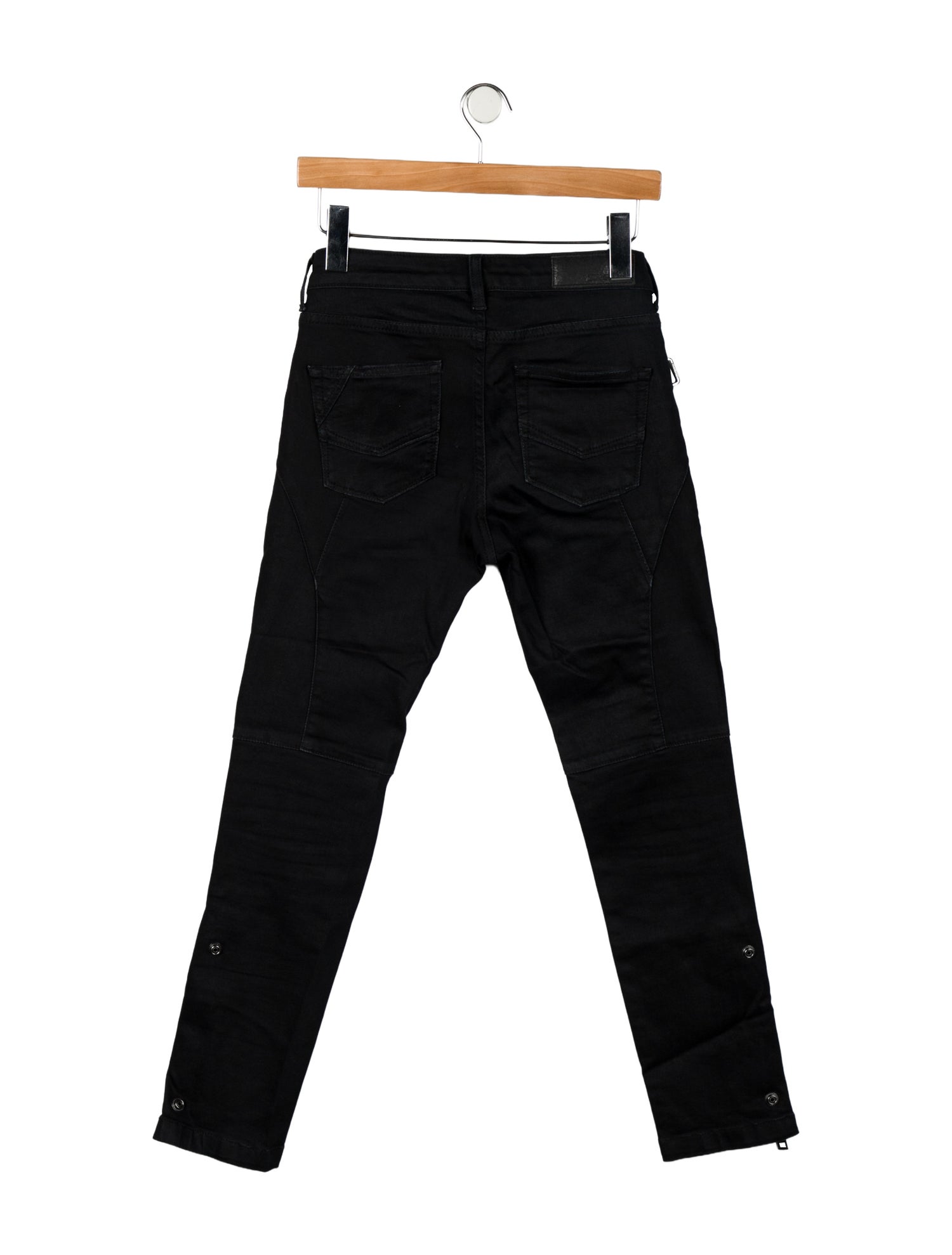 Zadig & Voltaire Mid-Rise Straight Leg Jeans