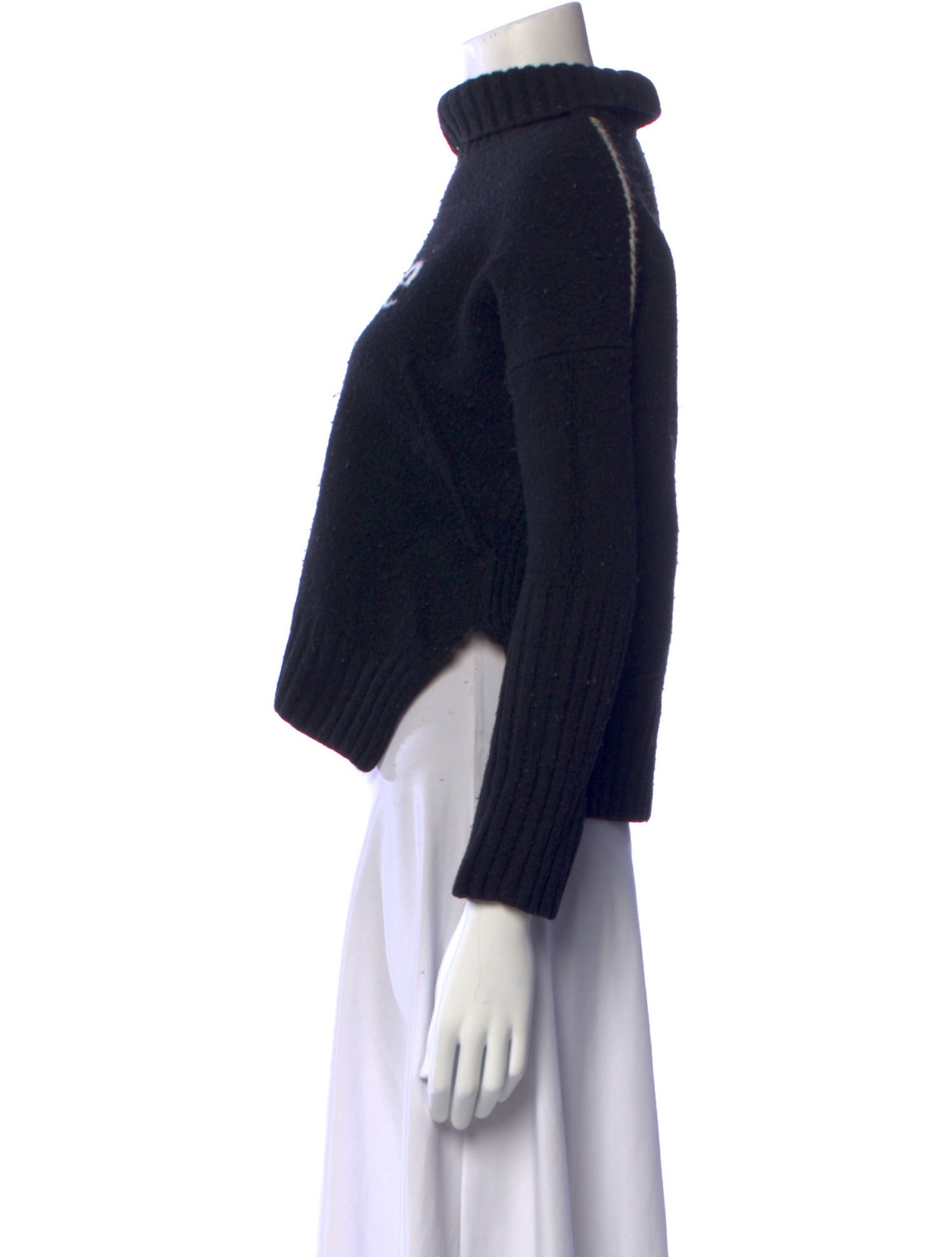 Zadig & Voltaire Wool Graphic Print Sweater