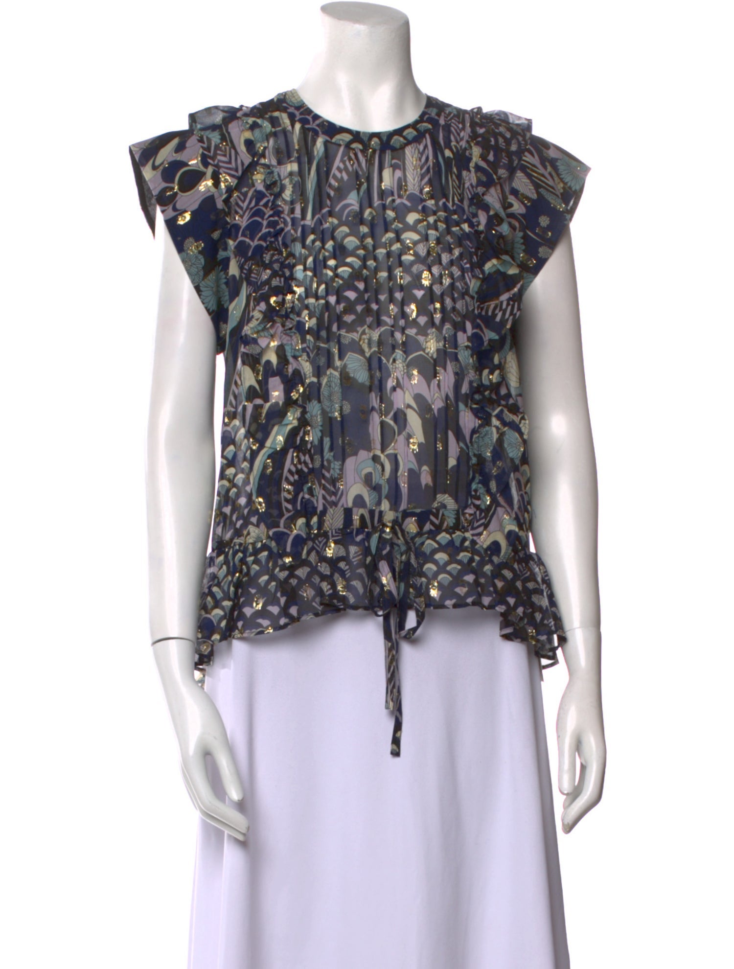 Zadig & Voltaire Silk Printed Blouse