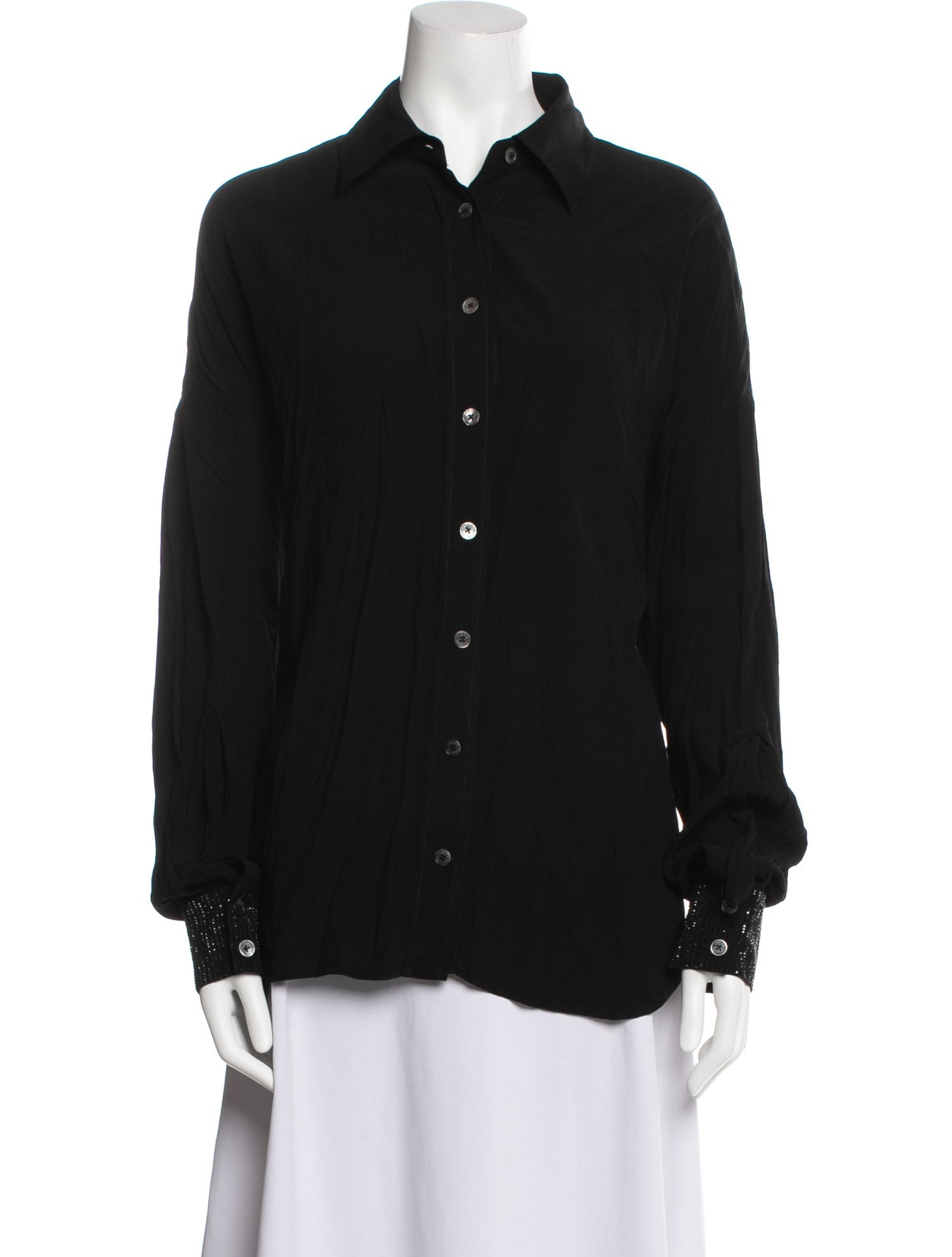 Zadig & Voltaire Long Sleeve Button-Up Top