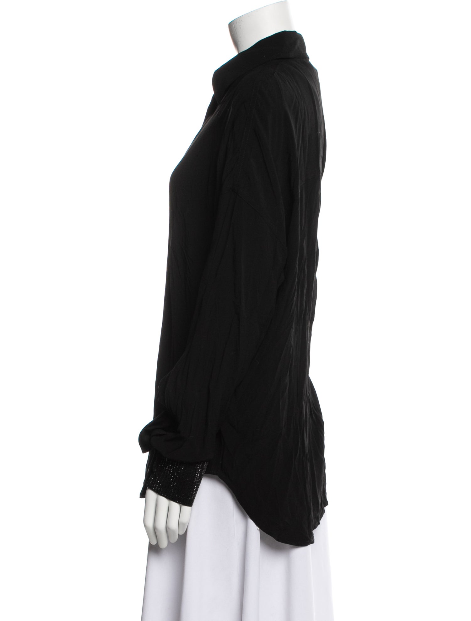 Zadig & Voltaire Long Sleeve Button-Up Top