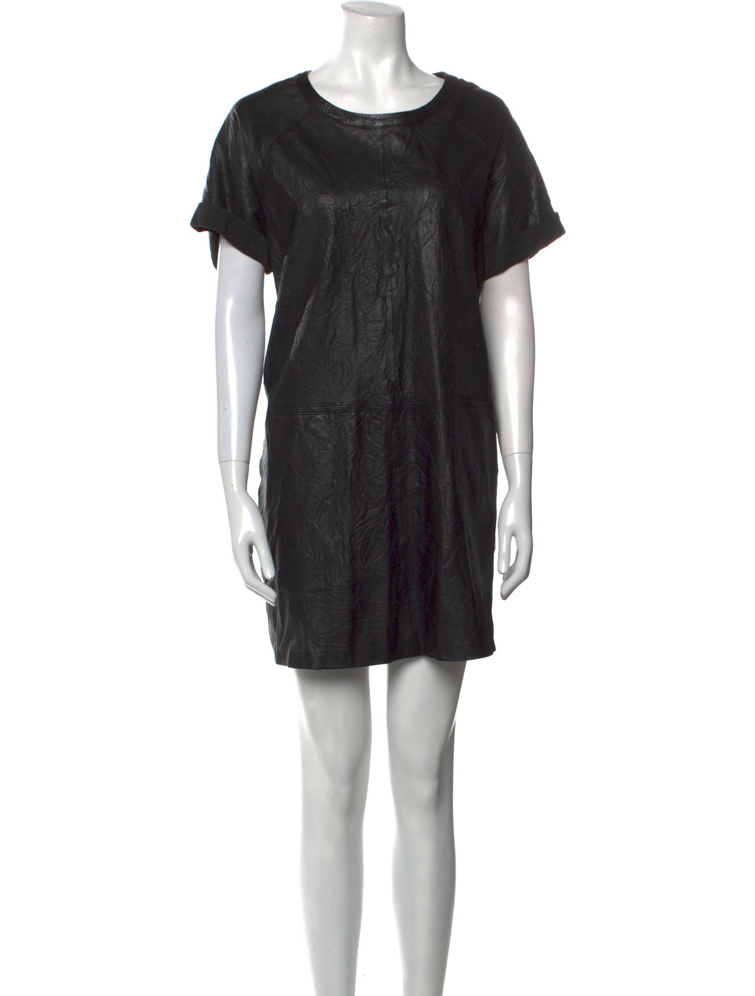 Zadig & Voltaire Leather Mini Dress