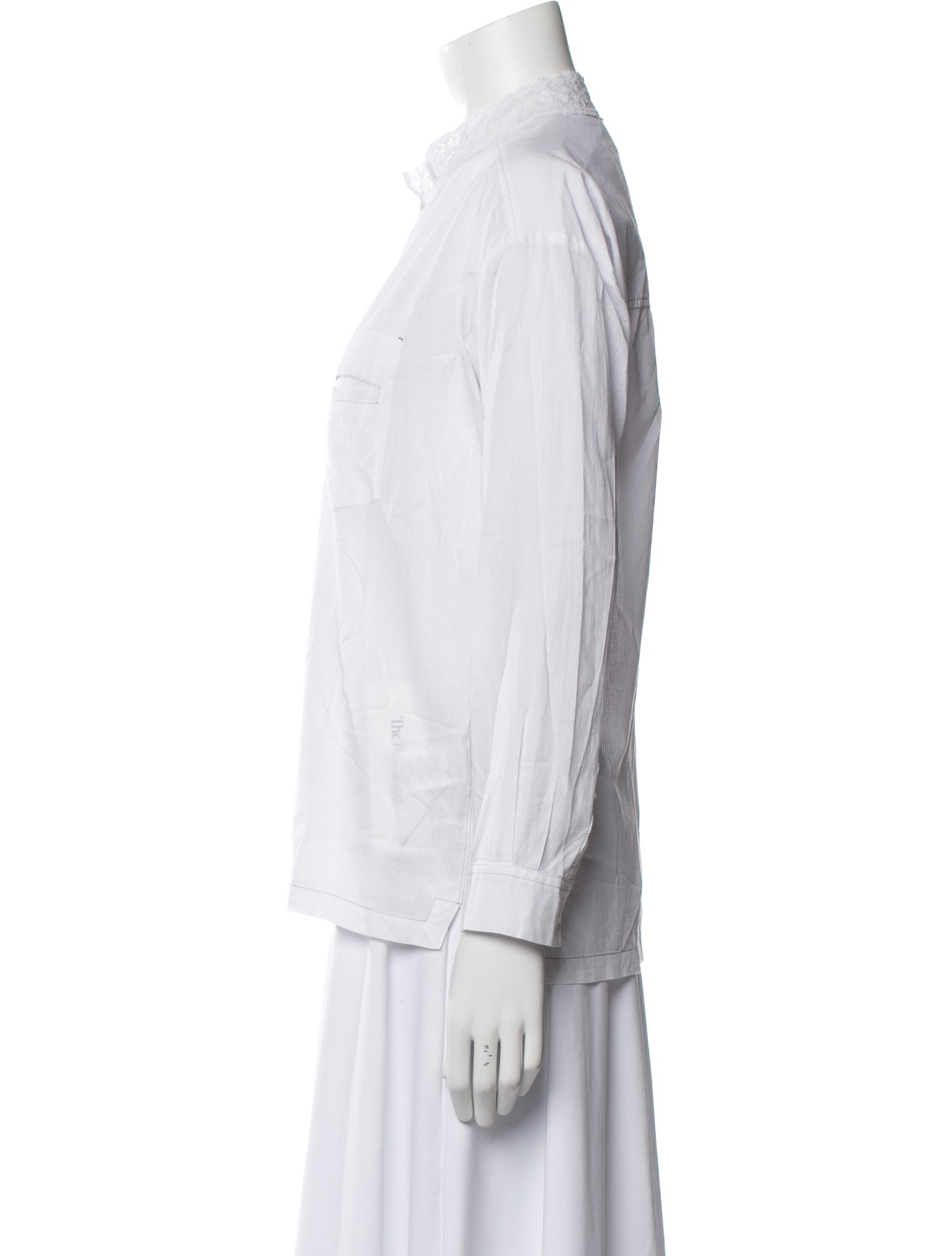 Zadig & Voltaire Long Sleeve Button-Up Top