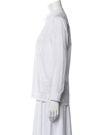 Zadig & Voltaire Long Sleeve Button-Up Top