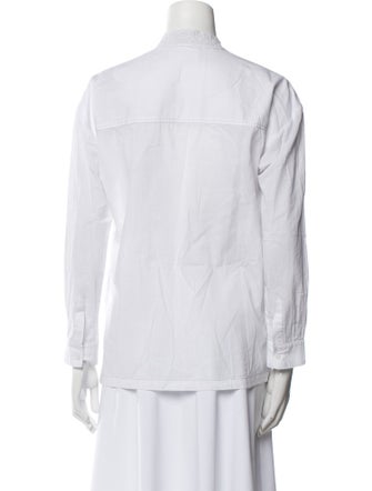 Zadig & Voltaire Long Sleeve Button-Up Top