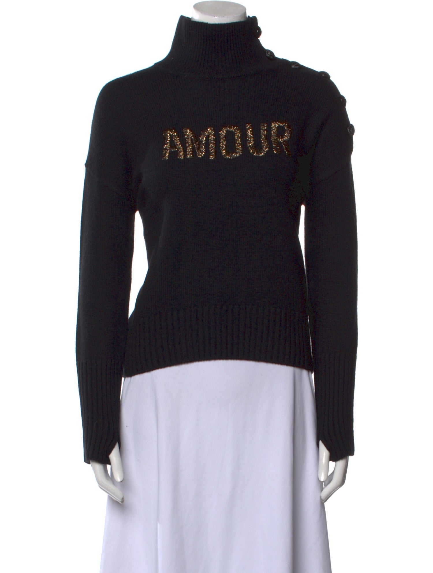 Zadig & Voltaire Wool Graphic Print Sweater