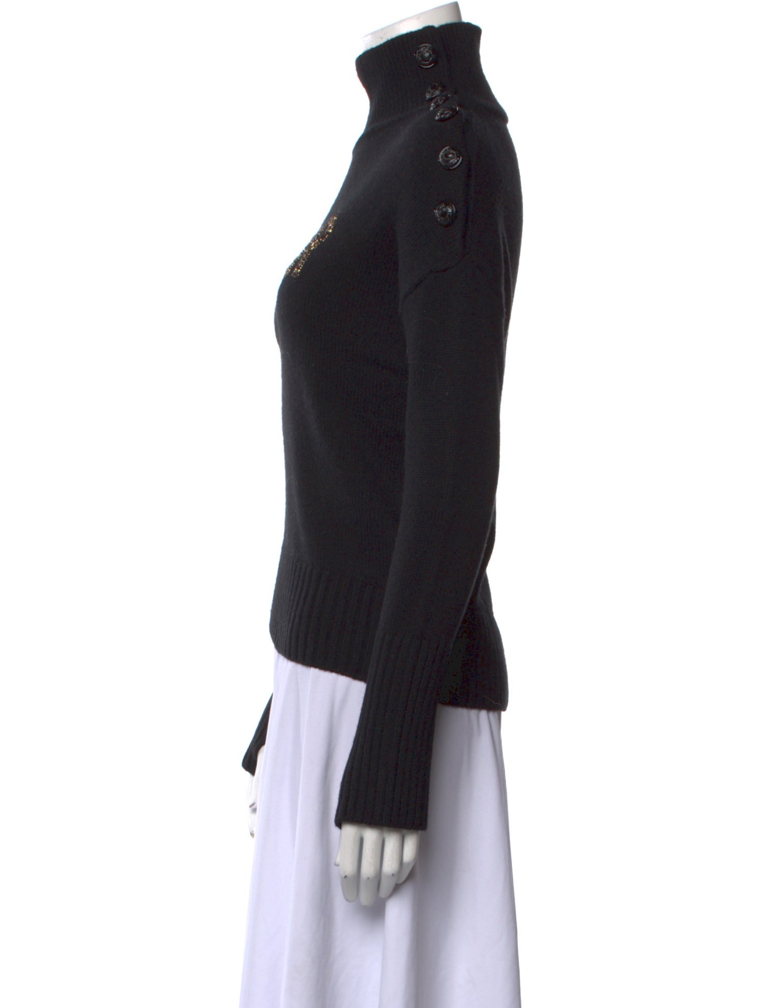 Zadig & Voltaire Wool Graphic Print Sweater