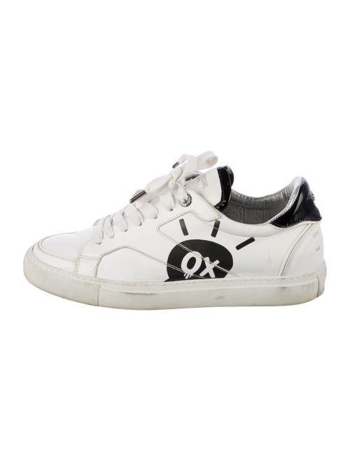 Zadig & Voltaire Leather Printed Sneakers