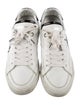 Zadig & Voltaire Leather Printed Sneakers