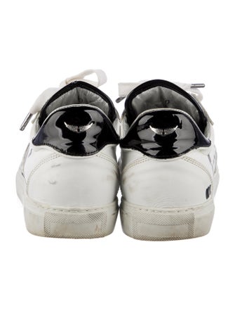 Zadig & Voltaire Leather Printed Sneakers