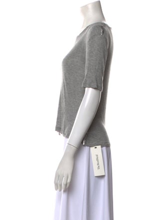 Zadig & Voltaire Scoop Neck Short Sleeve T-Shirt