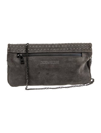 Zadig & Voltaire Suede Clutch