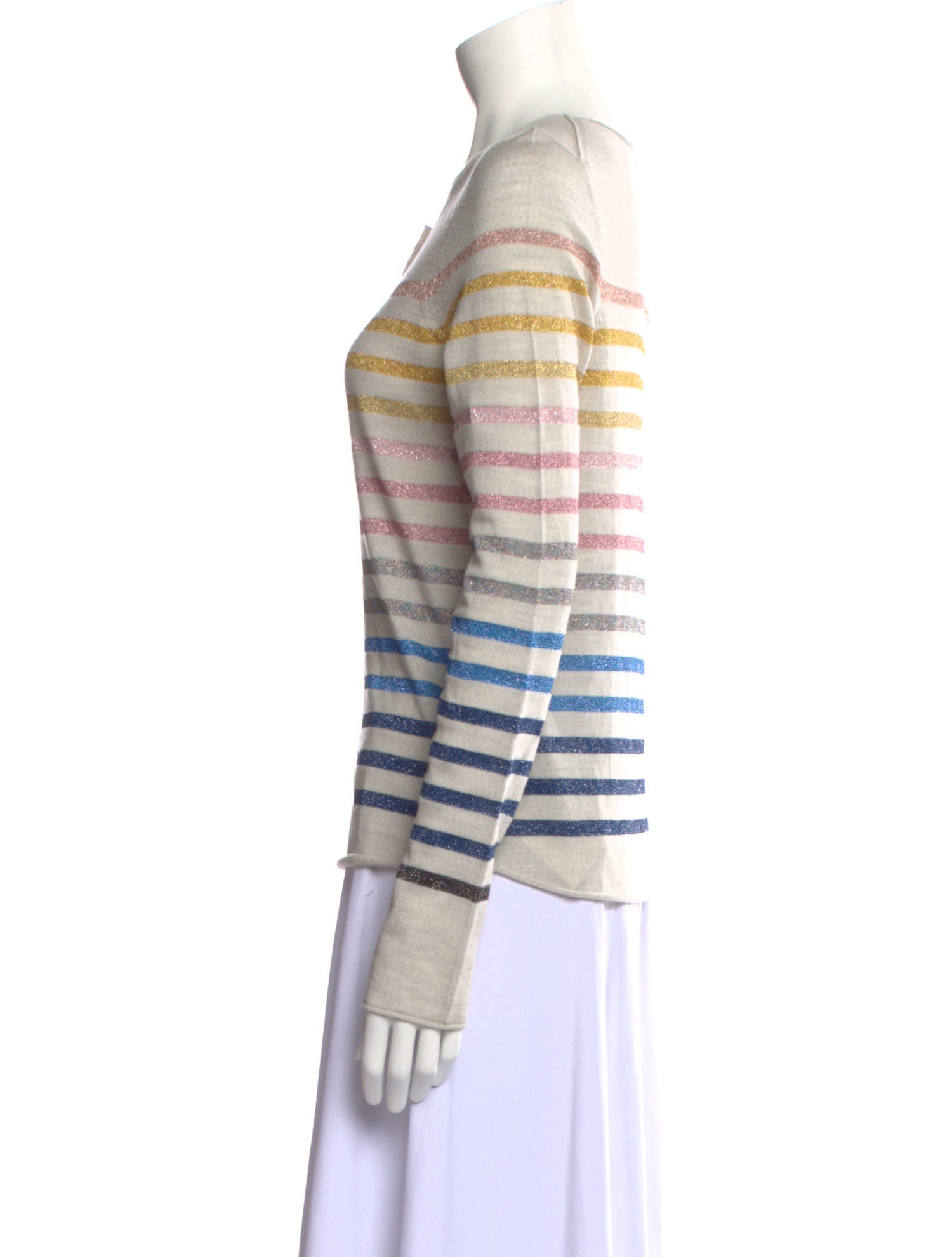Zadig & Voltaire Merino Wool Striped Sweater