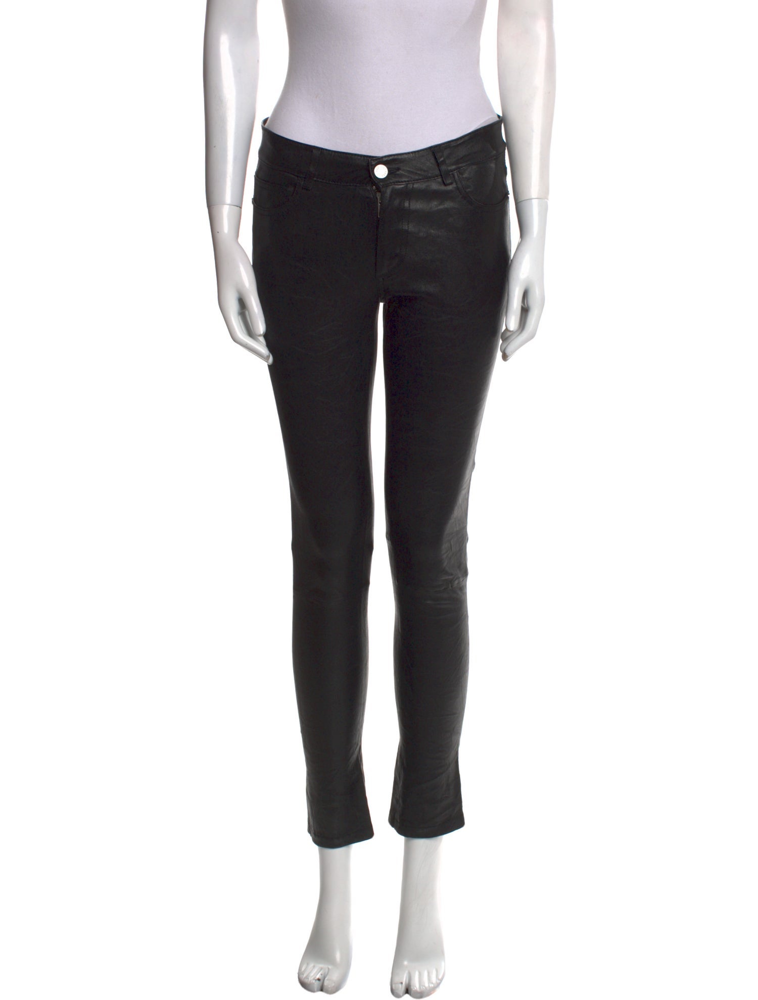 Zadig & Voltaire Leather Skinny Leg Pants