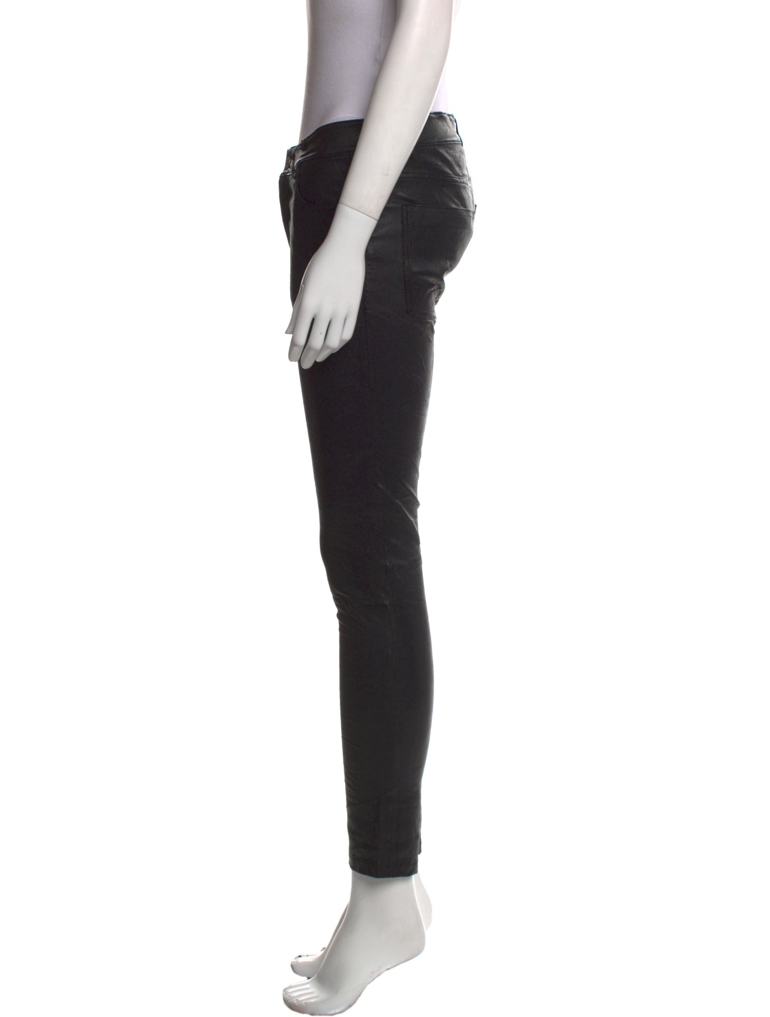 Zadig & Voltaire Leather Skinny Leg Pants