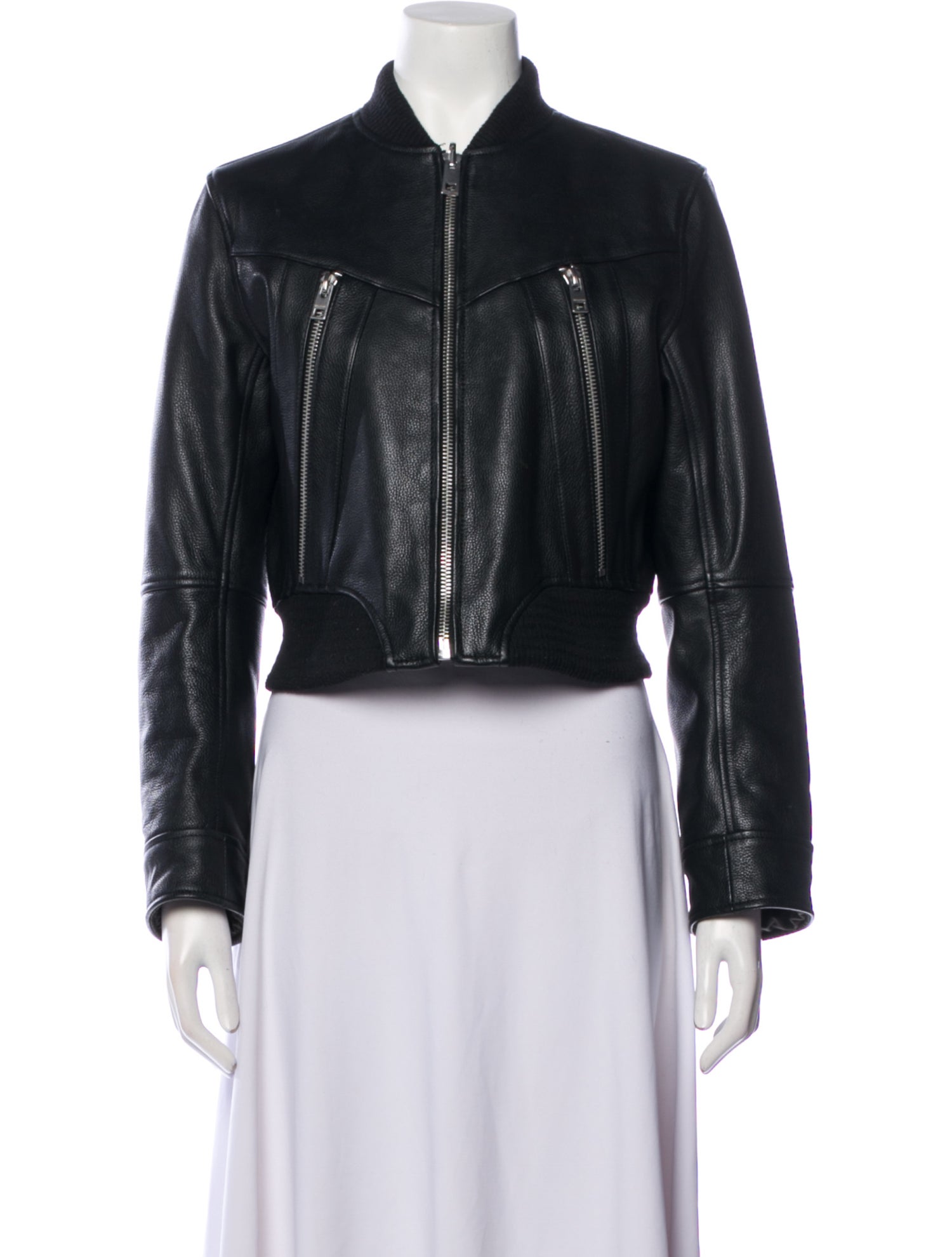 Zadig & Voltaire Leather Biker Jacket