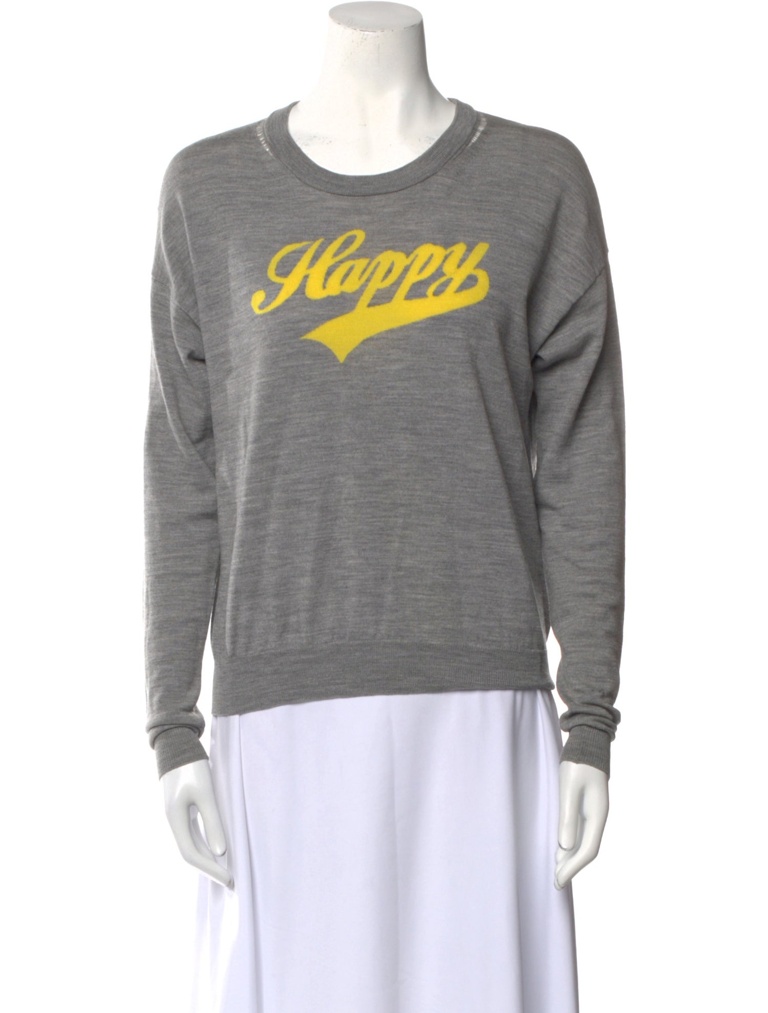 Zadig & Voltaire Merino Wool Graphic Print Sweater