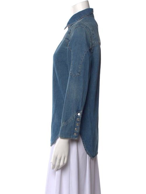 Zadig & Voltaire Long Sleeve Button-Up Top