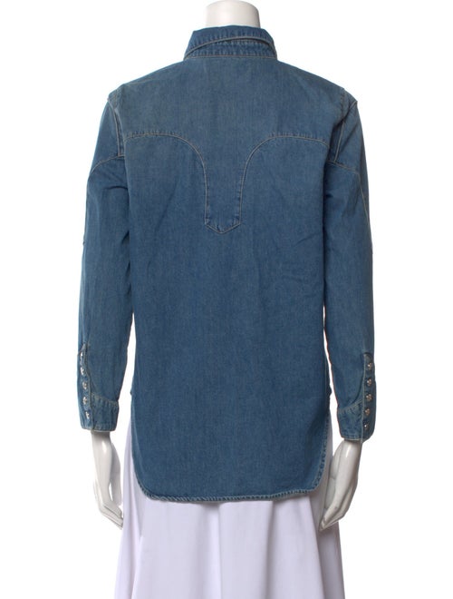 Zadig & Voltaire Long Sleeve Button-Up Top