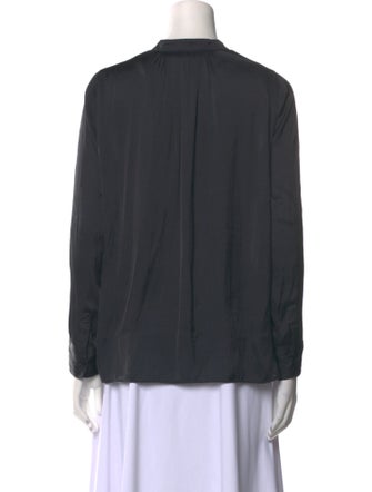 Zadig & Voltaire V-Neck Long Sleeve Blouse